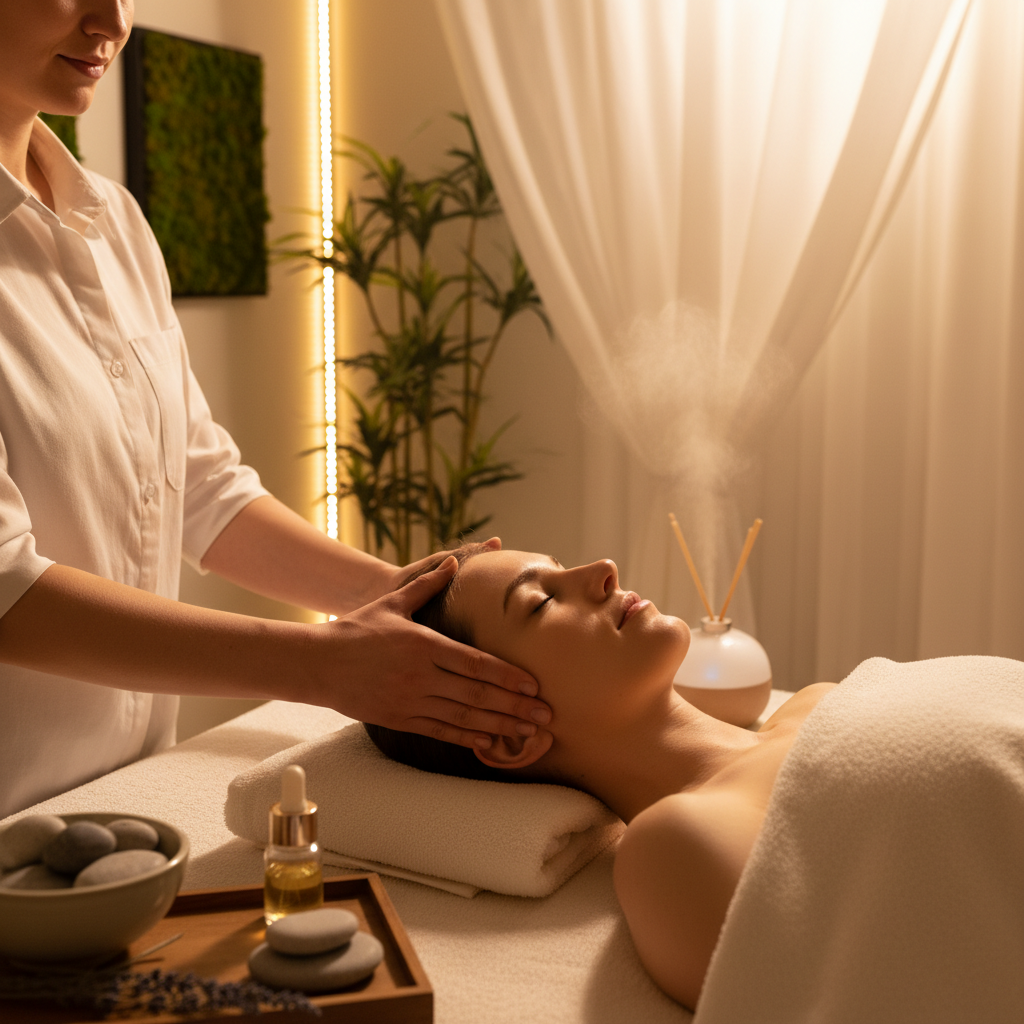 Kafa Masajı ve Baş Ağrısı Giderme