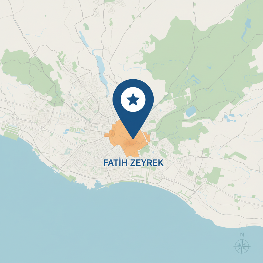 Fatih Zeyrek Harita
